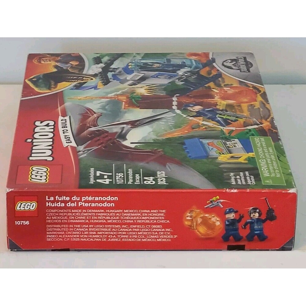 RETIRED LEGO Juniors: Pteranodon Escape (10756) Brand New Factory Sealed - Picture 6 of 6